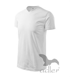 Triko V-neck 200 ADLER bílé