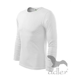 Triko pánské FIT-T Long Sleeve 160bílé